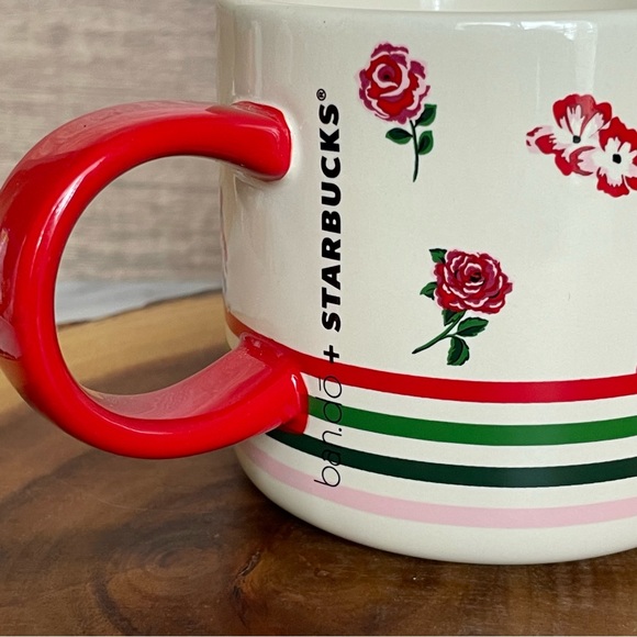 Starbucks ban.do Limited Edition Rose Floral 12 oz Mug - Picture 4 of 7